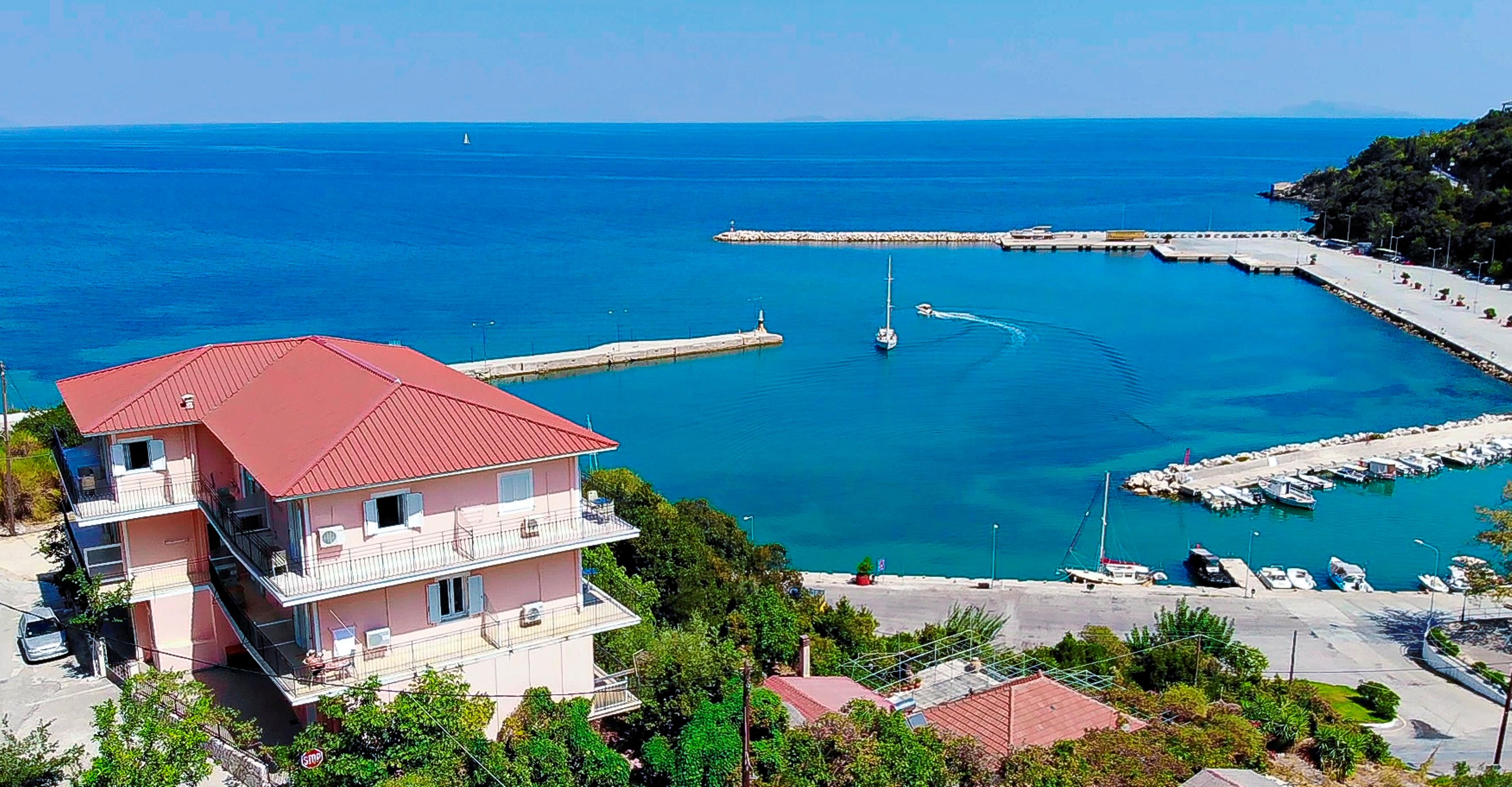 شقة Faro Del Porto بوروس المظهر الخارجي الصورة